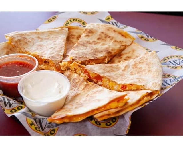 Buffalo Style Quesadilla.